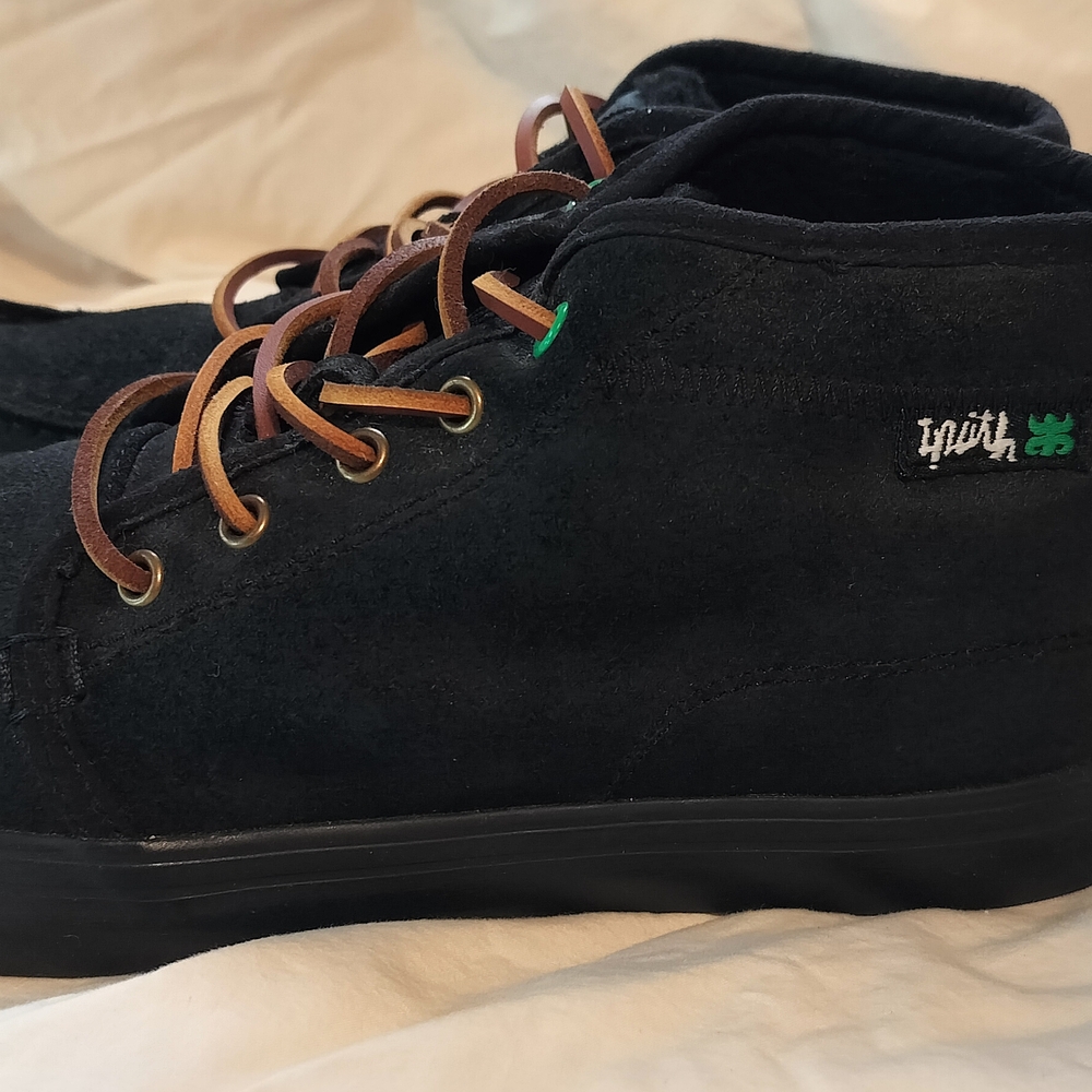 Black Suede Men's Shoes